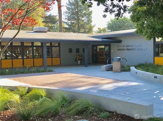 Working at Mission Branch Library at Santa Clara
