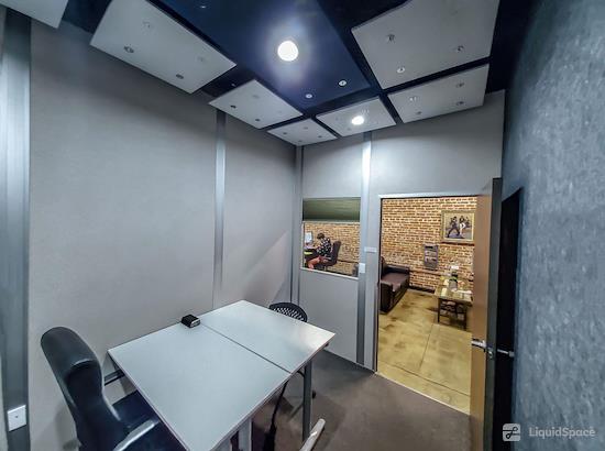 Working at Pro Desk Space at Fullerton
