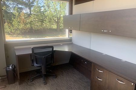 Zeina's Office Space - Spacious Desk by the Window