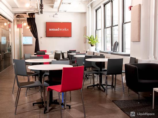 Working at Nomadworks at New York