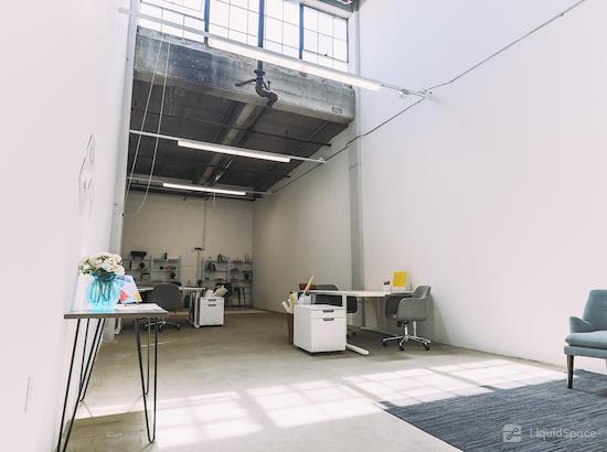 Working at Artthaus Studios at Oakland