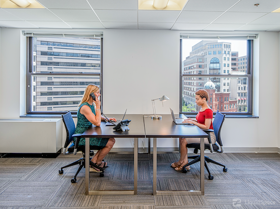 Working at Launch Workplaces @ The Ring Building at Washington
