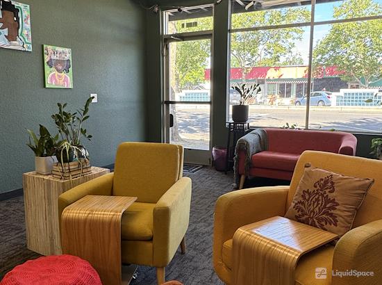 Working at Lab 7 Coworking at Sacramento