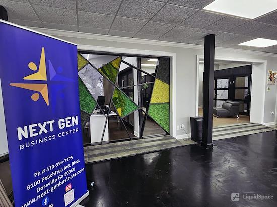 Working at Next Gen Business Center: Office & Event Space w/ Pool at Doraville