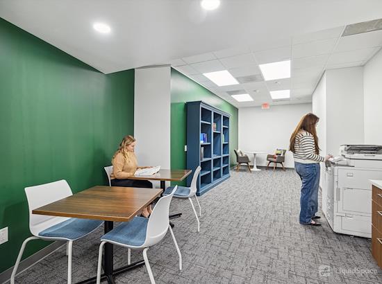 Working at Verve Workspace at The Woodlands