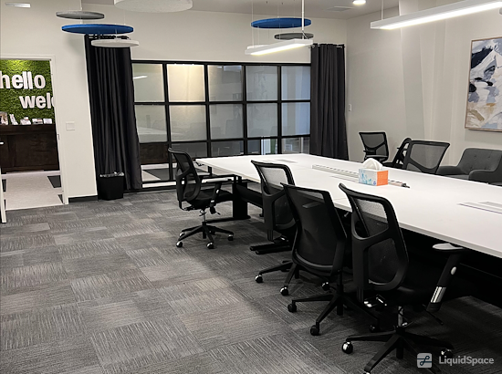 Working at Burbity Workspaces @ Sullivan Valley Commons at Spokane Valley