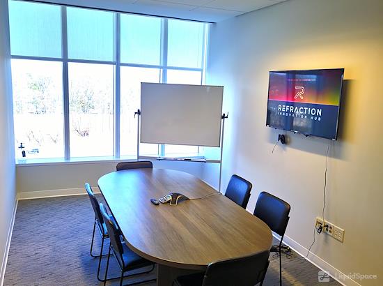 Working at Refraction Innovation Hub at Tysons