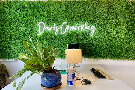 Davis Coworking @ Olive - Dedicated Desk