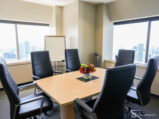 Working at Intelligent Office First Canadian Place at Toronto