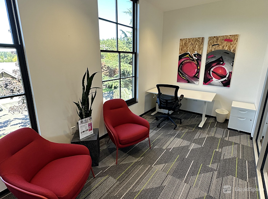 Working at Vibe Coworks at Poulsbo