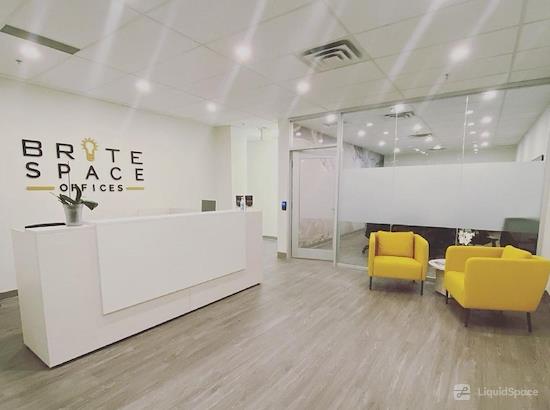 Working at BriteSpace Offices at Mississauga