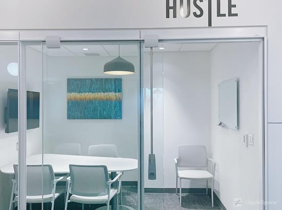 Working at Launch Coworking Space - Exchange at Winnipeg