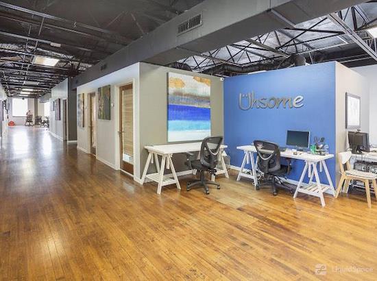 Working at CoWorkTampa at Tampa