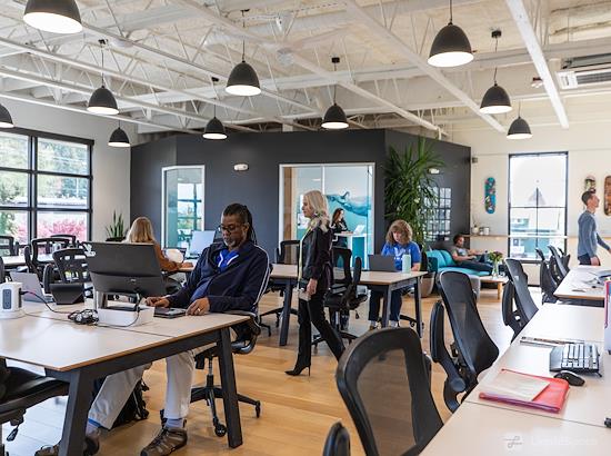 Working at Vibe Coworks at Poulsbo