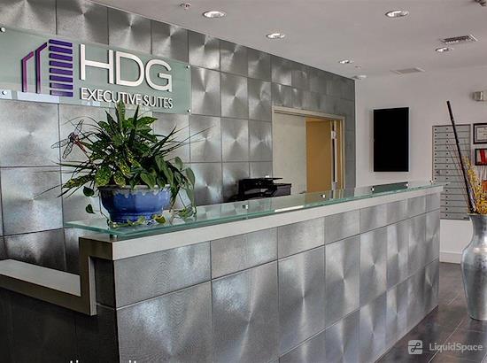 Working at HDG Executive Suites at Hollywood