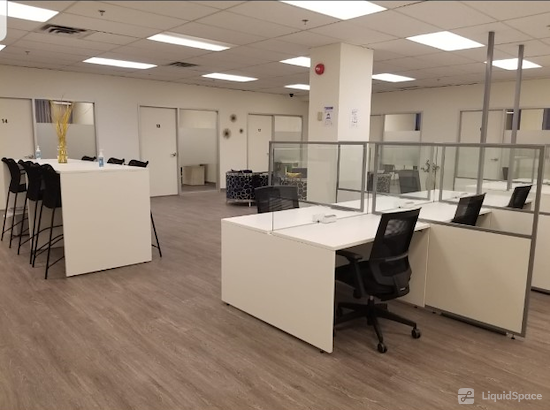 Working at BriteSpace Offices at Mississauga
