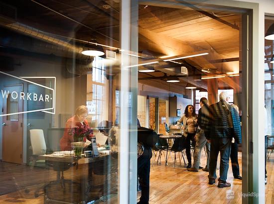 Working at Workbar Arlington at Arlington