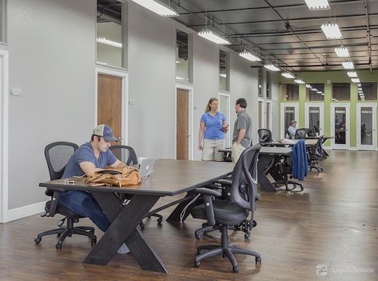Working at CoWorkTampa at Tampa