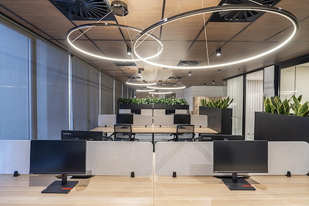 WorkHub powered by First Contact - Dedicated Desk- Monitor Included (24/7)