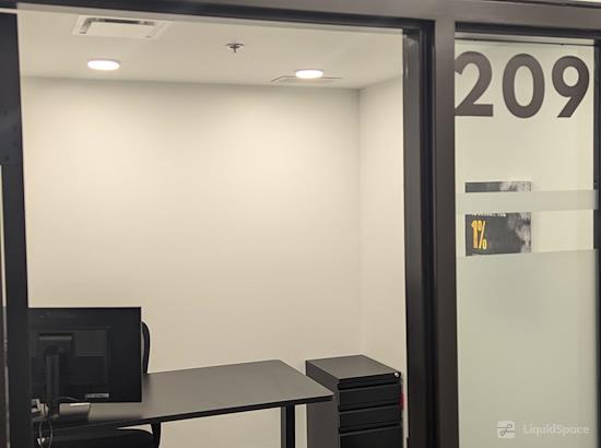 Working at Harrisonburg Innovation Hub at Harrisonburg