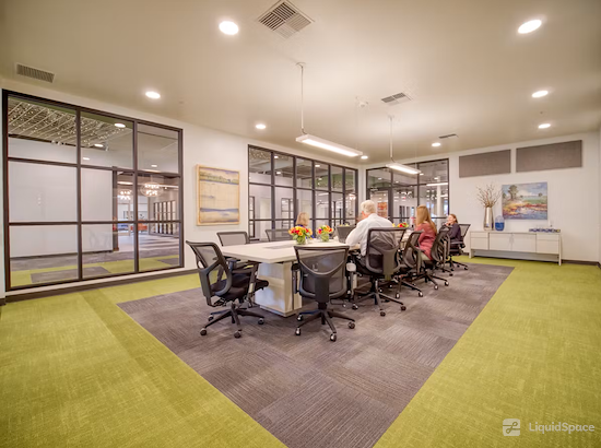 Working at Burbity Workspaces @ Sullivan Valley Commons at Spokane Valley