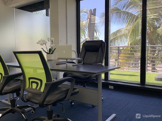 Working at Momentum Business Center at Miami Beach