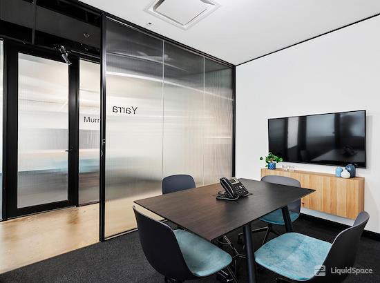 Working at CorporateCubes.Co - 607 Bourke Street at Melbourne