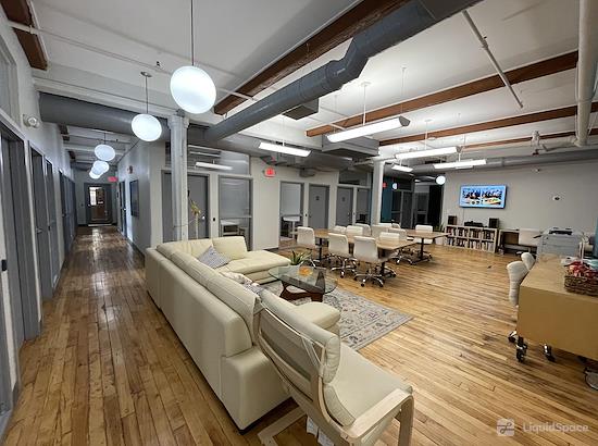 Working at CourtYard Coworking at Boston