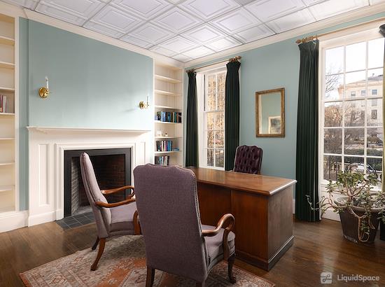 Working at 10 Derne Street at Boston