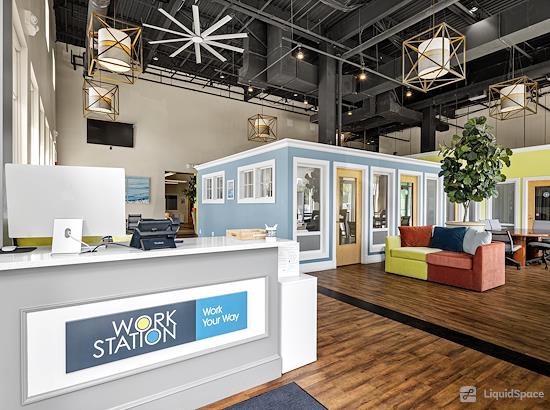 Working at Workspace at Cohasset