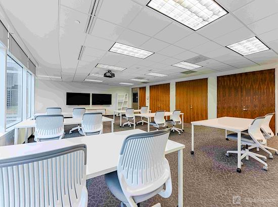 Working at Co-Working PDX at Fox Tower at Portland