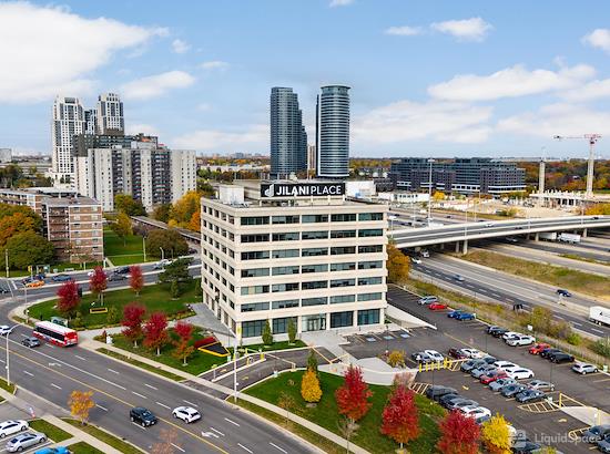 Working at Jilani Place at Toronto