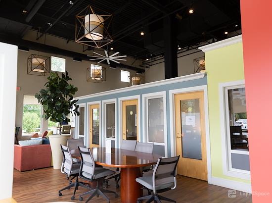 Working at Workspace at Cohasset