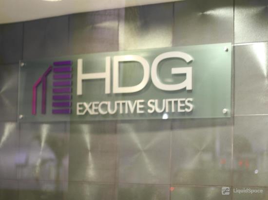 Working at HDG Executive Suites at Hollywood