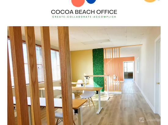 Working at Cocoa Beach Office CoWorking at Cocoa Beach