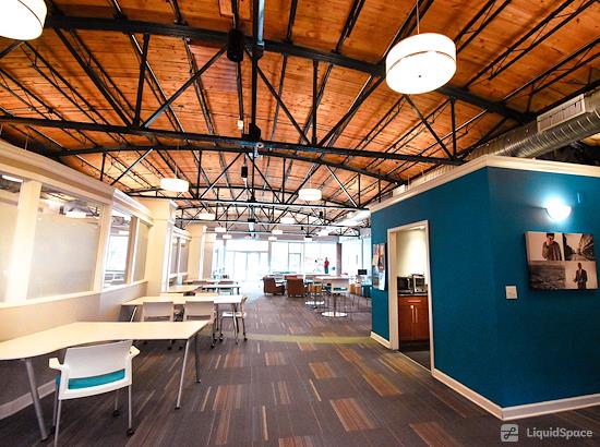 Working at Grandin CoLab at Roanoke