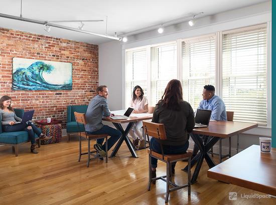 Working at Rising Tide Innovation Center at Saint Petersburg