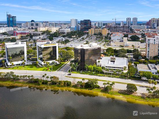 Working at ZEN Offices in Downtown West Palm Beach at West Palm Beach