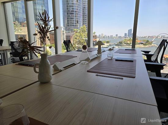 Working at Hub Elizabeth Quay at Perth