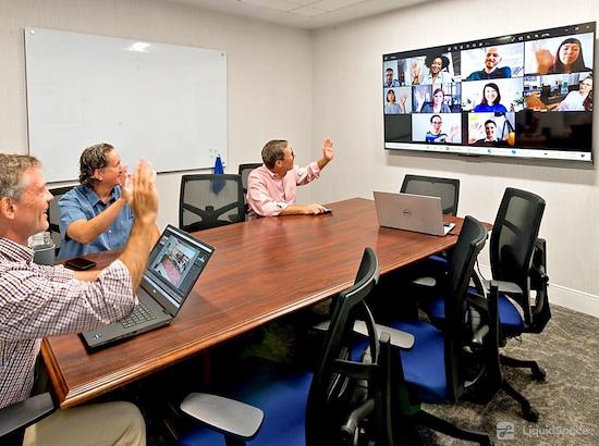 Working at Workwise Office at Glen Allen