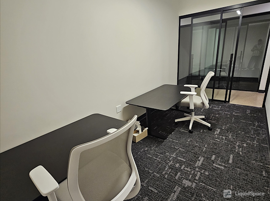 Working at Launch Coworking Space - Downtown at Winnipeg