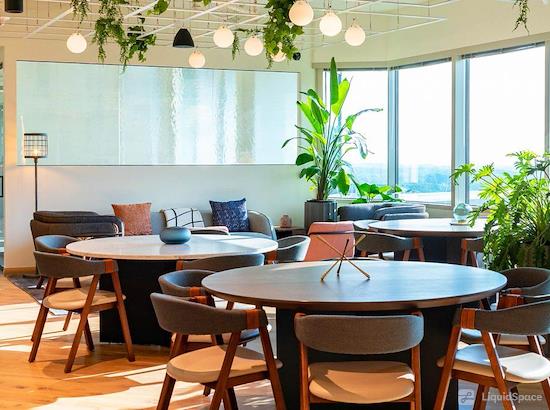 Working at Industrious - 3090 Bristol Street at Costa Mesa