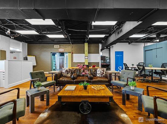 Working at CoWorkTampa at Tampa