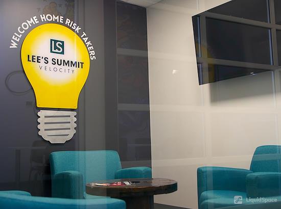 Working at Bridge Space at Lee's Summit