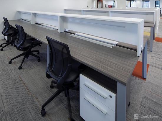 Working at Group Office Space 24 at Miami