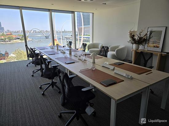 Working at Hub Elizabeth Quay at Perth