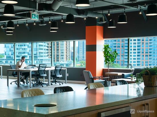Working at Venture X Etobicoke at Toronto