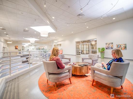 Working at Burbity Workspaces @ Sullivan Valley Commons at Spokane Valley