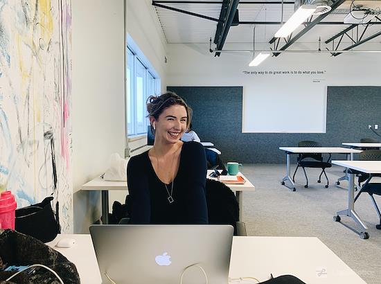 Working at Launch Coworking Space - Southside at Winnipeg