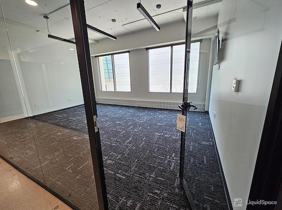 Working at Launch Coworking Space - Downtown at Winnipeg